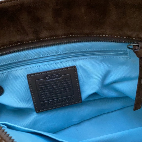Coach Suede tote bag - Picture 7 of 7